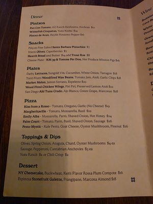 Menu photo 3 Pinyon Ventura, CA Menu photo 3 Pinyon Ventura, CA