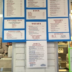 Shmily's - Menu