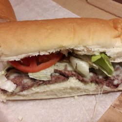 Ricky's Classic Pizza - Steak hoagie.  They use Enrico's brick oven baked buns!