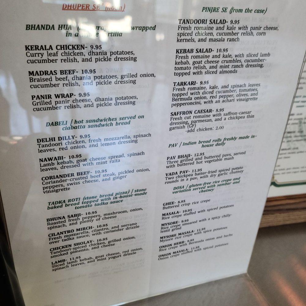 Menu 1 Menu 1