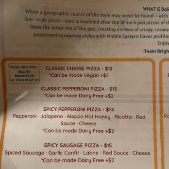 Bright Spark Brewing - Menu - Breweries Near Me - Ventura, California