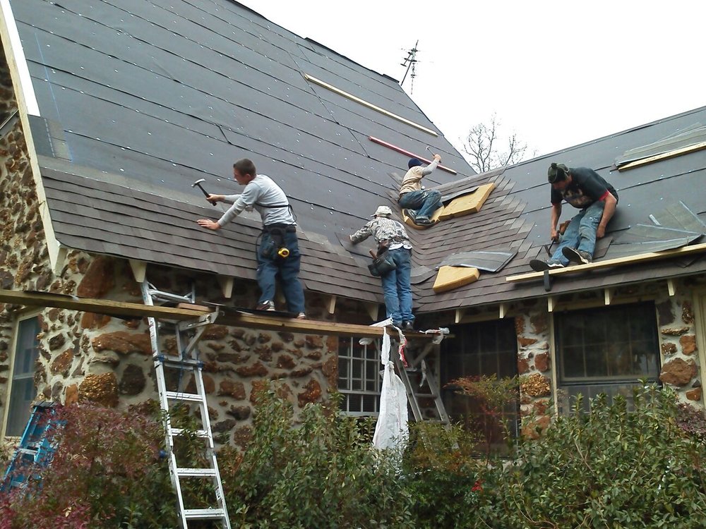 Slide of Brennan's Roofing