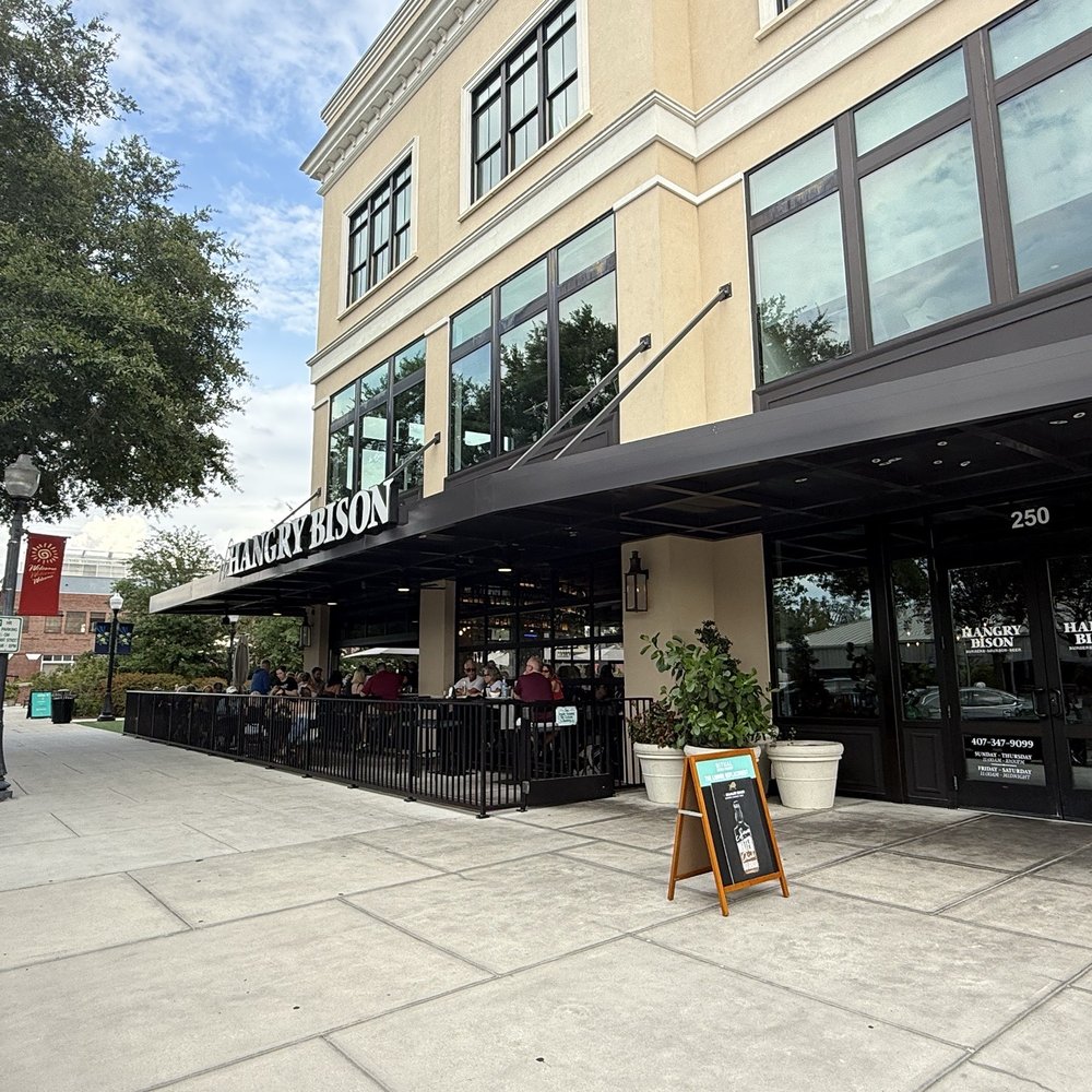 The Hangry Bison - Downtown Winter Garden - Burgers Near Me - Winter Garden, Florida