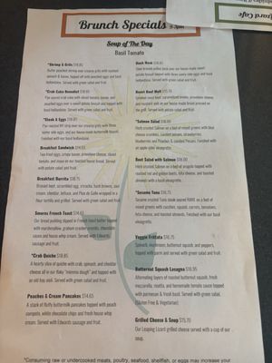 Menu photo 6 Leaping Lizard Cafe Virginia Beach, VA