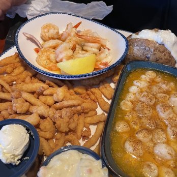 Red Lobster - a plate of food with shrimp and potatoes - Seafood Near Me - Butler, Pennsylvania Red Lobster - a plate of food with shrimp and potatoes - Seafood Near Me - Butler, Pennsylvania