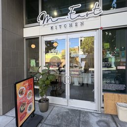 Exterior outside entrance of Mr East Kitchen - San Francisco, California Exterior outside entrance of Mr East Kitchen - San Francisco, California