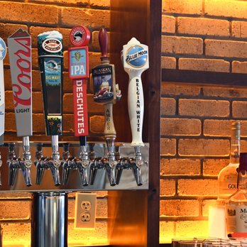 Jerry's Pub Grille - a row of beer taps - Salad Near Me - Richmond, Minnesota Jerry's Pub Grille - a row of beer taps - Salad Near Me - Richmond, Minnesota