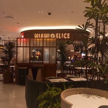 Miami Slice - 8/27/2024. Store front within food hall - Pizza Near Me - Las Vegas, Nevada Miami Slice - 8/27/2024. Store front within food hall - Pizza Near Me - Las Vegas, Nevada