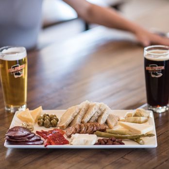 Wellington Brewery - a platter of meat, cheese, and pickles - Breweries Near Me - Guelph, Ontario Wellington Brewery - a platter of meat, cheese, and pickles - Breweries Near Me - Guelph, Ontario
