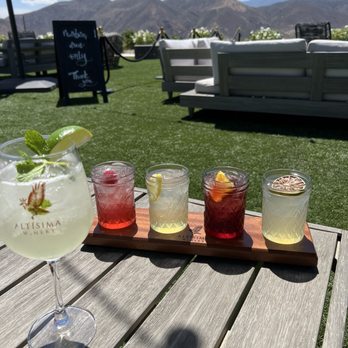 Altisima Winery - Sangria flight - Wineries Near Me - Temecula, California