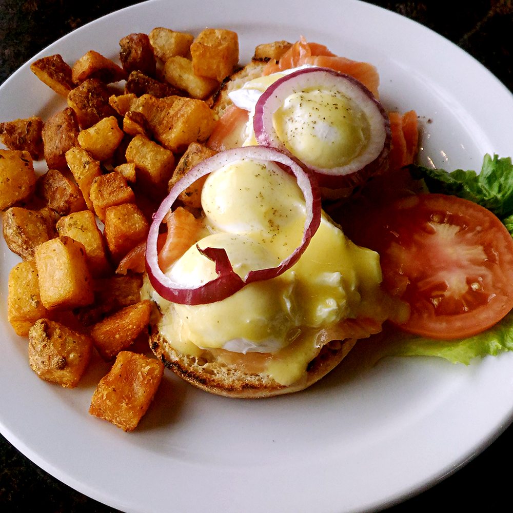 Symposium Cafe Restaurant Markham - Eggs Benjamin - Breakfast & Brunch Near Me - Markham, Ontario