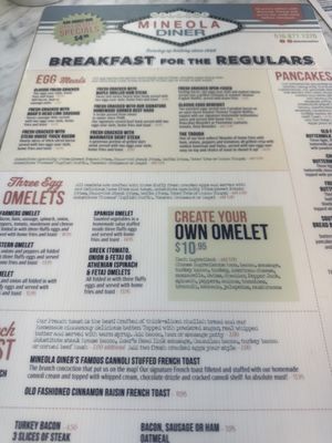 Menu photo 1 Mineola Diner Mineola, NY