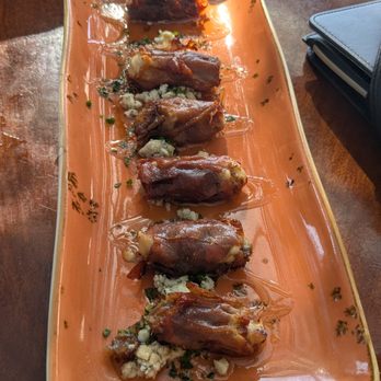 Jeremy's on the Hill - Bacon wrapped dates - New American Near Me - Julian, California Jeremy's on the Hill - Bacon wrapped dates - New American Near Me - Julian, California