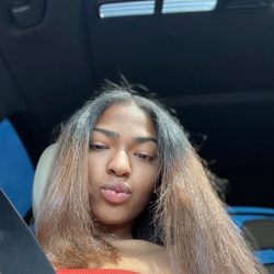 Blow dry and flat iron