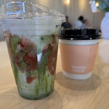 Broken Coffee - Fort Apache - Strawberry matcha is SO good - Coffee & Tea Near Me - Las Vegas, Nevada Broken Coffee - Fort Apache - Strawberry matcha is SO good - Coffee & Tea Near Me - Las Vegas, Nevada