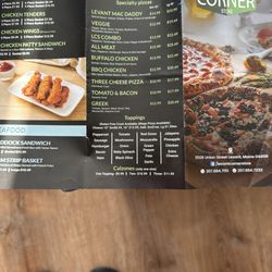 Levant Corner Store - The menu