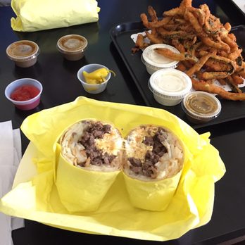 Lucky Boy - Supreme burrito and zucchini fries - Fast Food Near Me - Pasadena, California Lucky Boy - Supreme burrito and zucchini fries - Fast Food Near Me - Pasadena, California