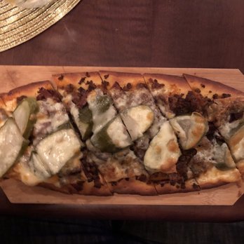 Rooftop 120 - Cheeseburger Flatbread - Lounges Near Me - Glastonbury, Connecticut