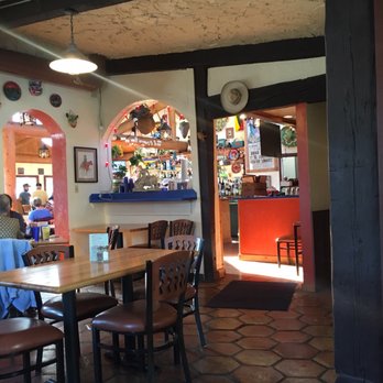 El Topo Cantina - Interior decor of El Topo Cantina in Bigfork Montana. View from the back room dining area. - Mexican Near Me - Bigfork, Montana