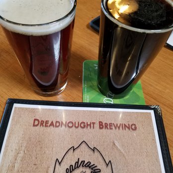 Dreadnought Brewing - Red Elvis Rye Amber for $6 and Scottish Brown for $6.50. - Breweries Near Me - Monroe, Washington Dreadnought Brewing - Red Elvis Rye Amber for $6 and Scottish Brown for $6.50. - Breweries Near Me - Monroe, Washington