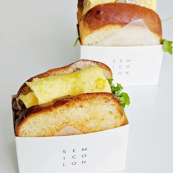 Semicolon Cafe - Shroom and Bulgogi sandwiches - IG: @barriegudfood - Coffee & Tea Near Me - Bellevue, Washington