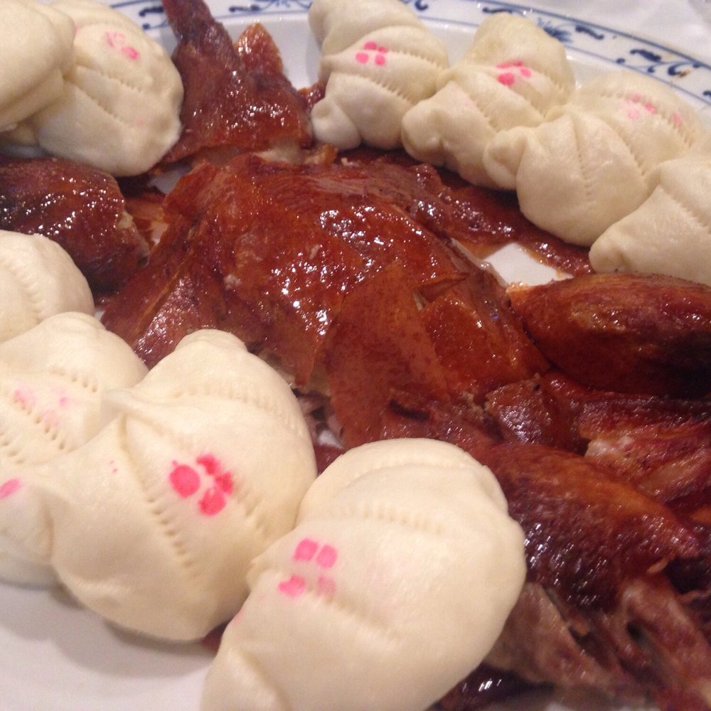 Chef Chu's - Classic Beijing Duck (Served w/Steamed Lotus Buns, $38) - Chinese Near Me - Los Altos, California Chef Chu's - Classic Beijing Duck (Served w/Steamed Lotus Buns, $38) - Chinese Near Me - Los Altos, California