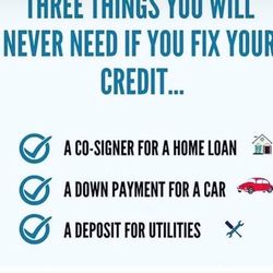 RL Professional Services - Three things you will never need if you fix your credit score!