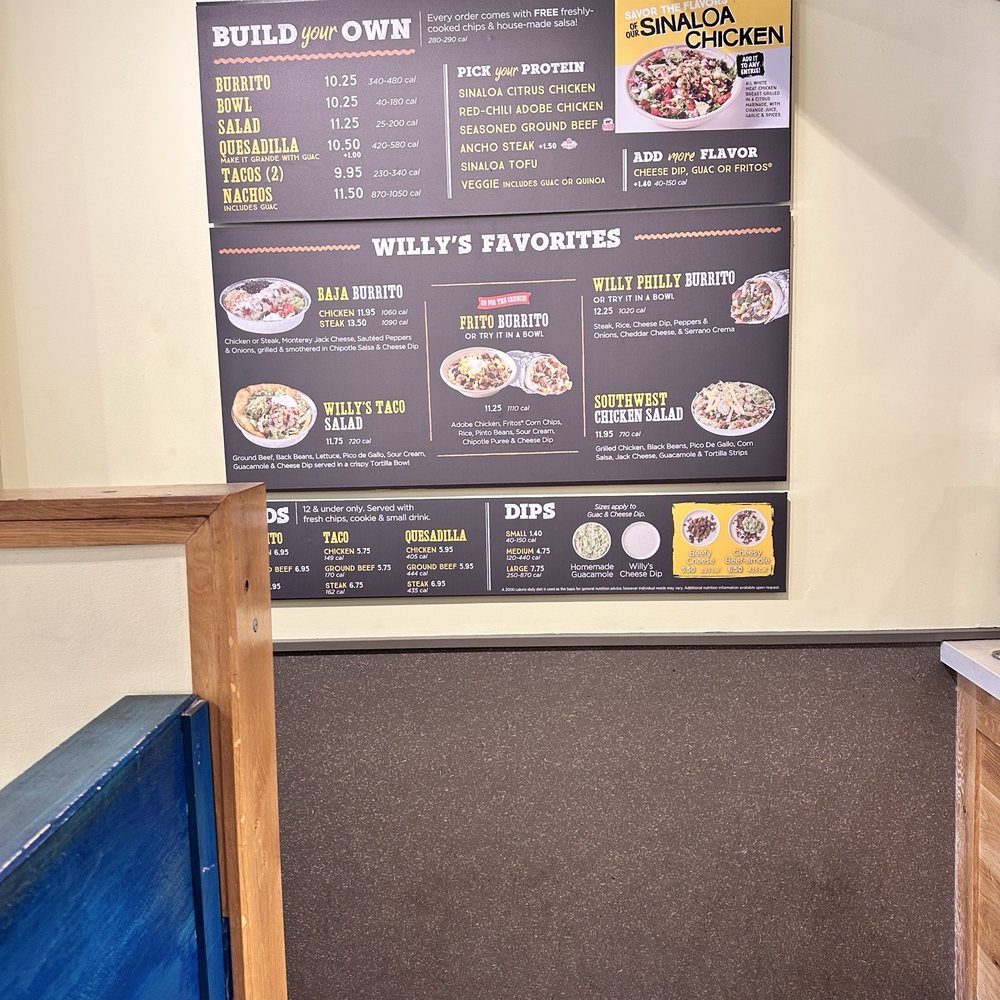 Willy's Mexicana Grill - Menu - Tex-Mex Near Me - Atlanta, Georgia Willy's Mexicana Grill - Menu - Tex-Mex Near Me - Atlanta, Georgia