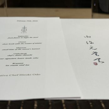 Odo - Menu of the day - Japanese Near Me - New York, New York Odo - Menu of the day - Japanese Near Me - New York, New York
