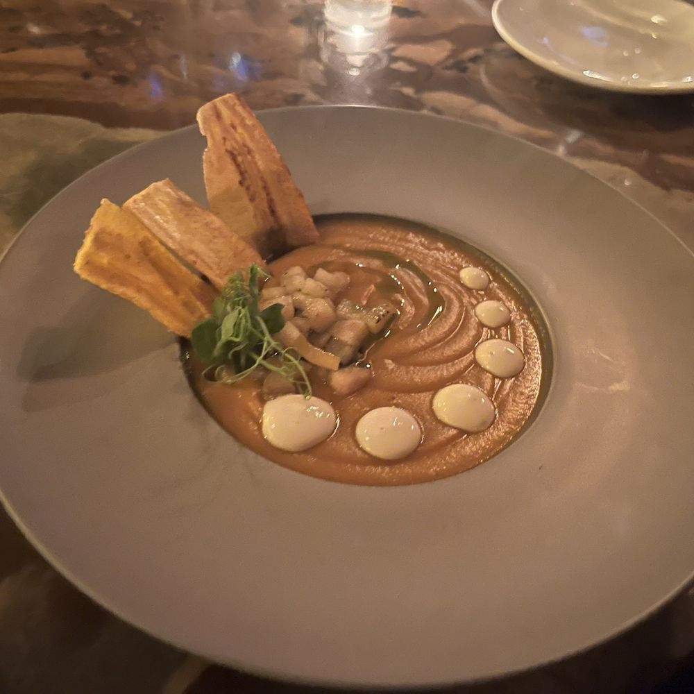 Avant Garden - Squash soup - New American Near Me - New York, New York