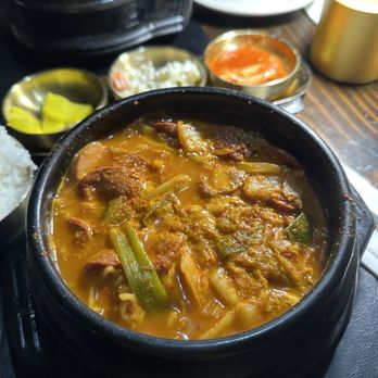 Mokja - Army Stew (Budae Jjigae) - Korean Near Me - Astoria, New York Mokja - Army Stew (Budae Jjigae) - Korean Near Me - Astoria, New York