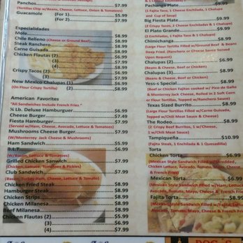 Fiesta Tex Mex Restaurant - the menu - Tex-Mex Near Me - Weslaco, Texas Fiesta Tex Mex Restaurant - the menu - Tex-Mex Near Me - Weslaco, Texas