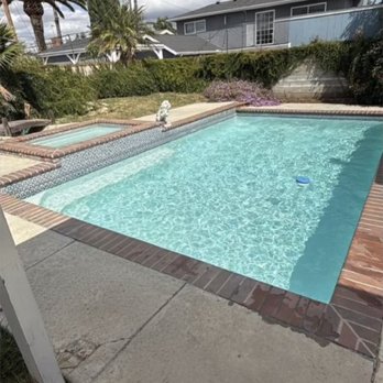 Blue Castle Pools - Thisis how Crystal clear my pool looks and has looked all summer - Pool Cleaners Near Me