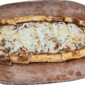 Anatolian Table - Kusbasi Pide $25.00 - Turkish Near Me - San Francisco, California Anatolian Table - Kusbasi Pide $25.00 - Turkish Near Me - San Francisco, California