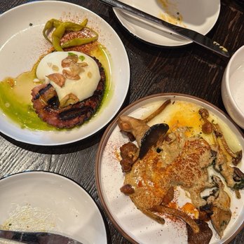 S'Aranella - Pulpo a La Gallega and the Roasted Mushrooms - Spanish Near Me - Paso Robles, California S'Aranella - Pulpo a La Gallega and the Roasted Mushrooms - Spanish Near Me - Paso Robles, California