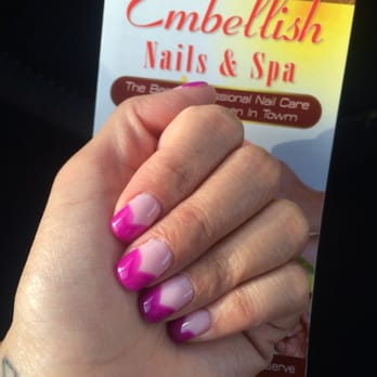 Embellish Nail and Spa - Heart gel manicure - Nail Salons Near Me - Gilbert, Arizona Embellish Nail and Spa - Heart gel manicure - Nail Salons Near Me - Gilbert, Arizona