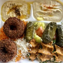 Zaytoon Mediterranean Grill - Vegetarian Platter!