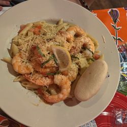 Shrimp pasta