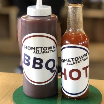 Hometown Bar-B-Que - ows two bottles of bbq - Barbeque Near Me - Miami, Florida Hometown Bar-B-Que - ows two bottles of bbq - Barbeque Near Me - Miami, Florida