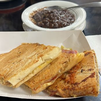 Havana Delights Cafe & Catering - 12" Cuban with black beans and yellow rice! - Cafes Near Me - Bartow, Florida Havana Delights Cafe & Catering - 12" Cuban with black beans and yellow rice! - Cafes Near Me - Bartow, Florida