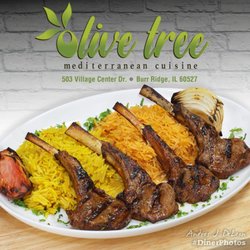Olive Tree Mediterranean Cuisine - Lamb Chops Entree