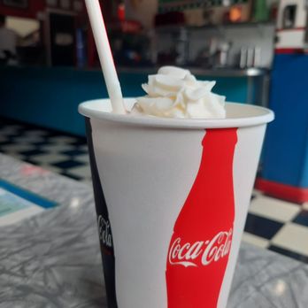 Dutch Mill Diner - 16oz vanilla malt shake ($8) Yum!!! - Diners Near Me - Tillamook, Oregon Dutch Mill Diner - 16oz vanilla malt shake ($8) Yum!!! - Diners Near Me - Tillamook, Oregon
