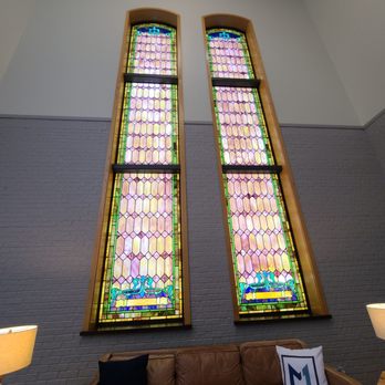 First McKinney Baptist Church - Beautiful stained glass - Churches Near Me - McKinney, Texas