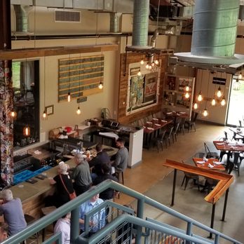Caboose Tavern - View of inside from the loft - New American Near Me - Vienna, Virginia