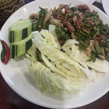 Royal King Elephant - Beef 1. Larb Beef (Larb Seen) - Laotian Near Me - Garden Grove, California
