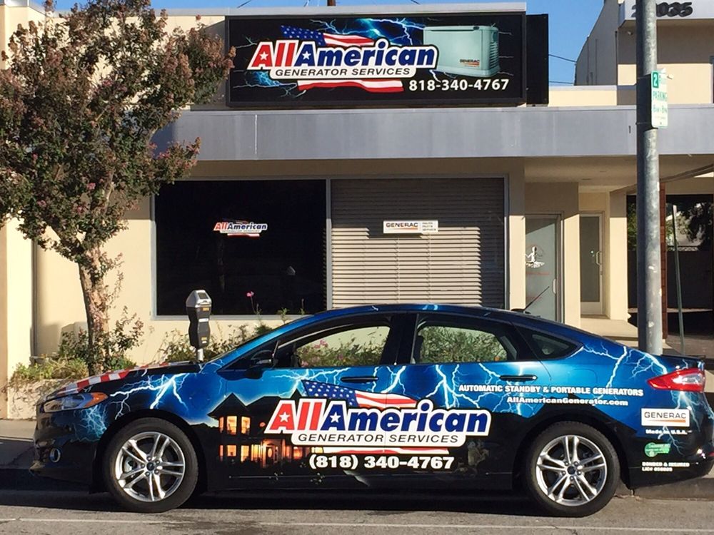Slide of All American Generator Services