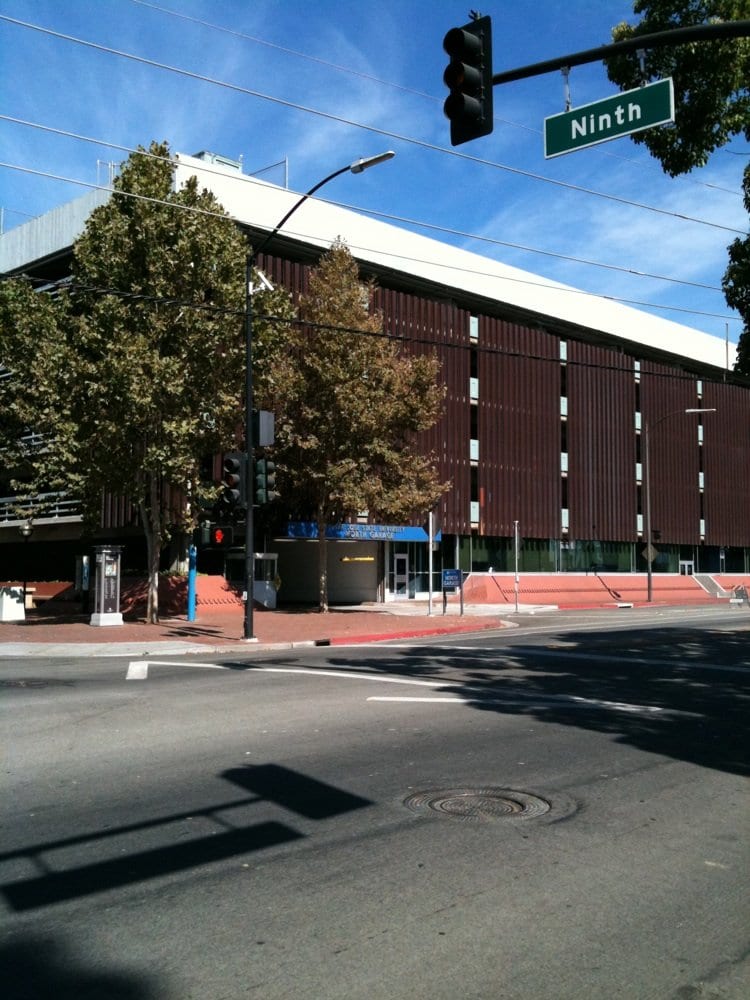 sjsu north parking garage map Sjsu delivery areas
