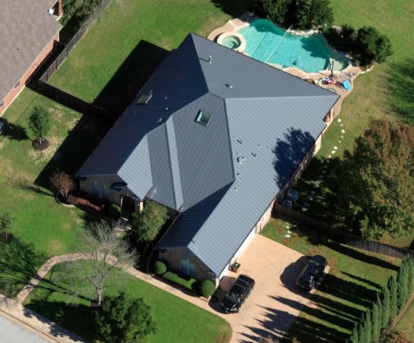 Slide of Green Knight Metal Roofing