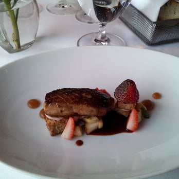 Chez TJ - Seared foie gras on banana bread - French Near Me - Mountain View, California