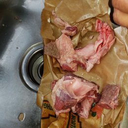 YOU ASK FOR GOOD PIECES, AND THEY GIVE YOU OLD MEAT!! YOU ASK FOR GOOD PIECES, AND THEY GIVE YOU OLD MEAT!!